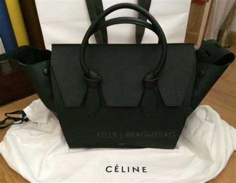 celine tie black grained brag my bag|Celine Mini Tie Tote .